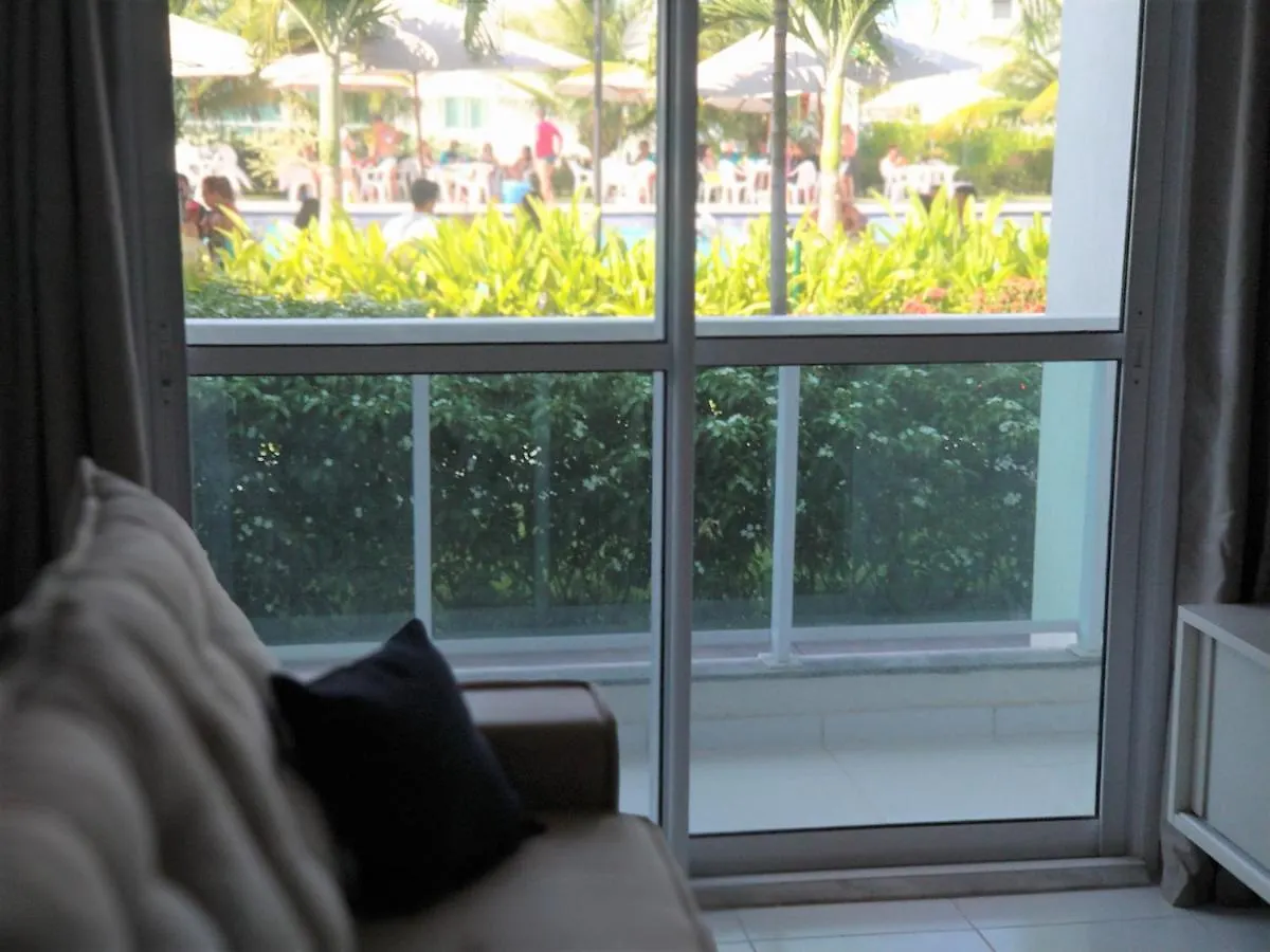 Apartmán Palm Village Acqua - Apartamento Premium - Em Frente A Piscina - Pôrto das Galinhas